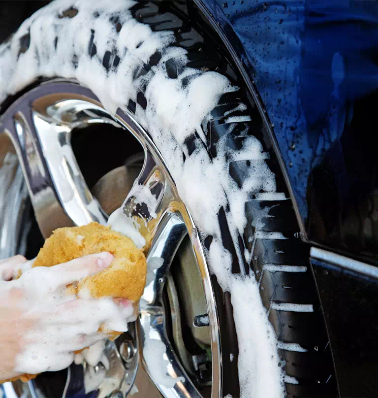 mycie samochodu na myjni